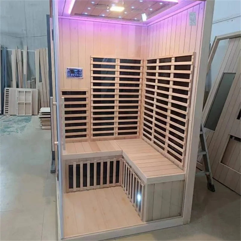 Elevn Sanctuary indoor infrared sauna cabin supplier product detail 6