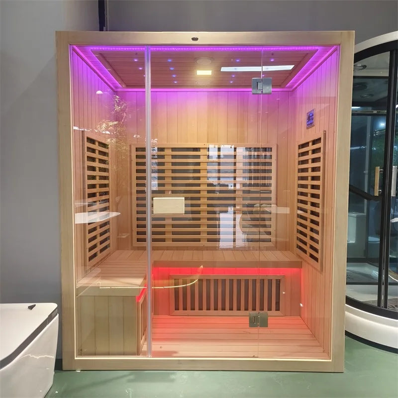 Elevn Sanctuary indoor infrared sauna cabin supplier product detail 1