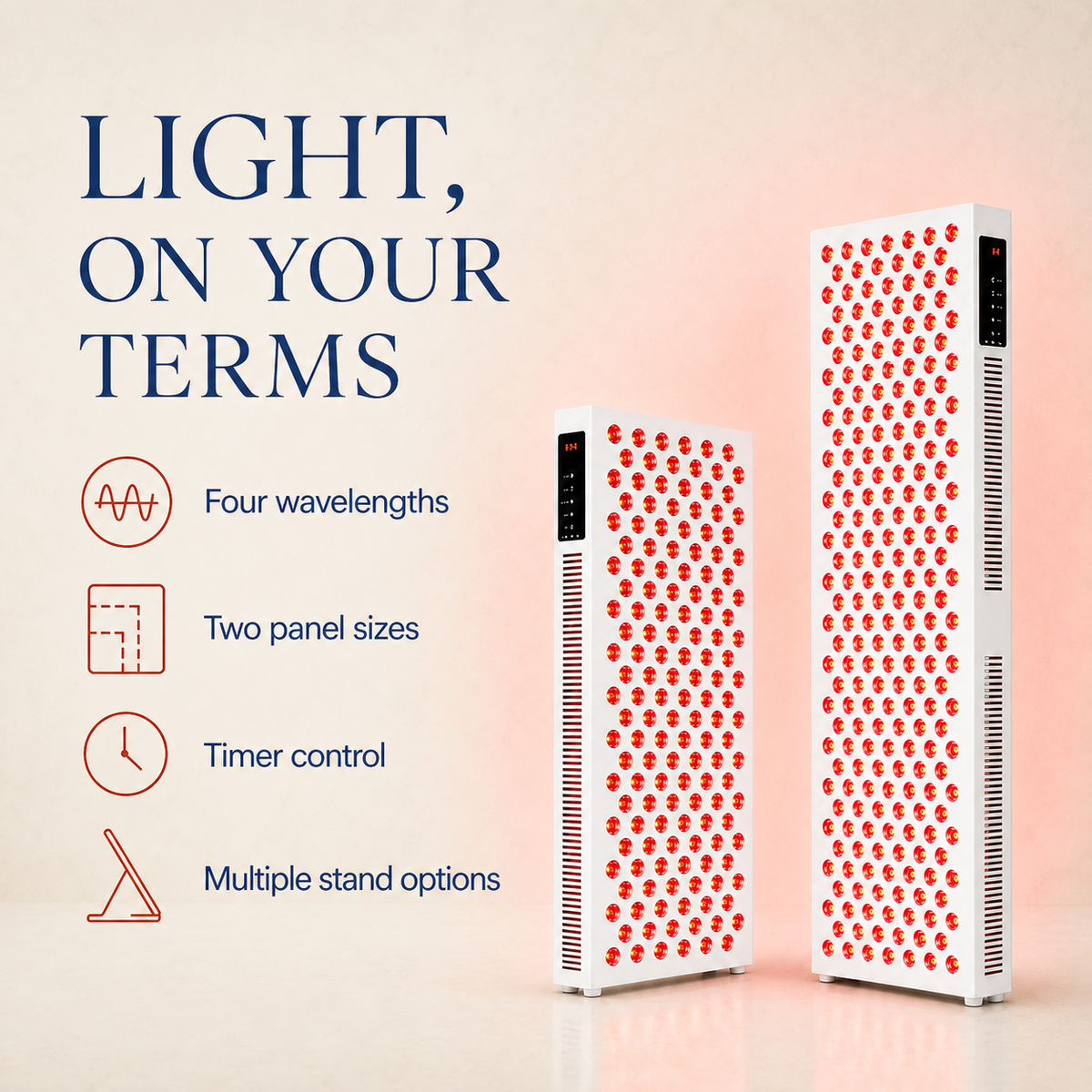 Elevn Luma red light panel key benefits
