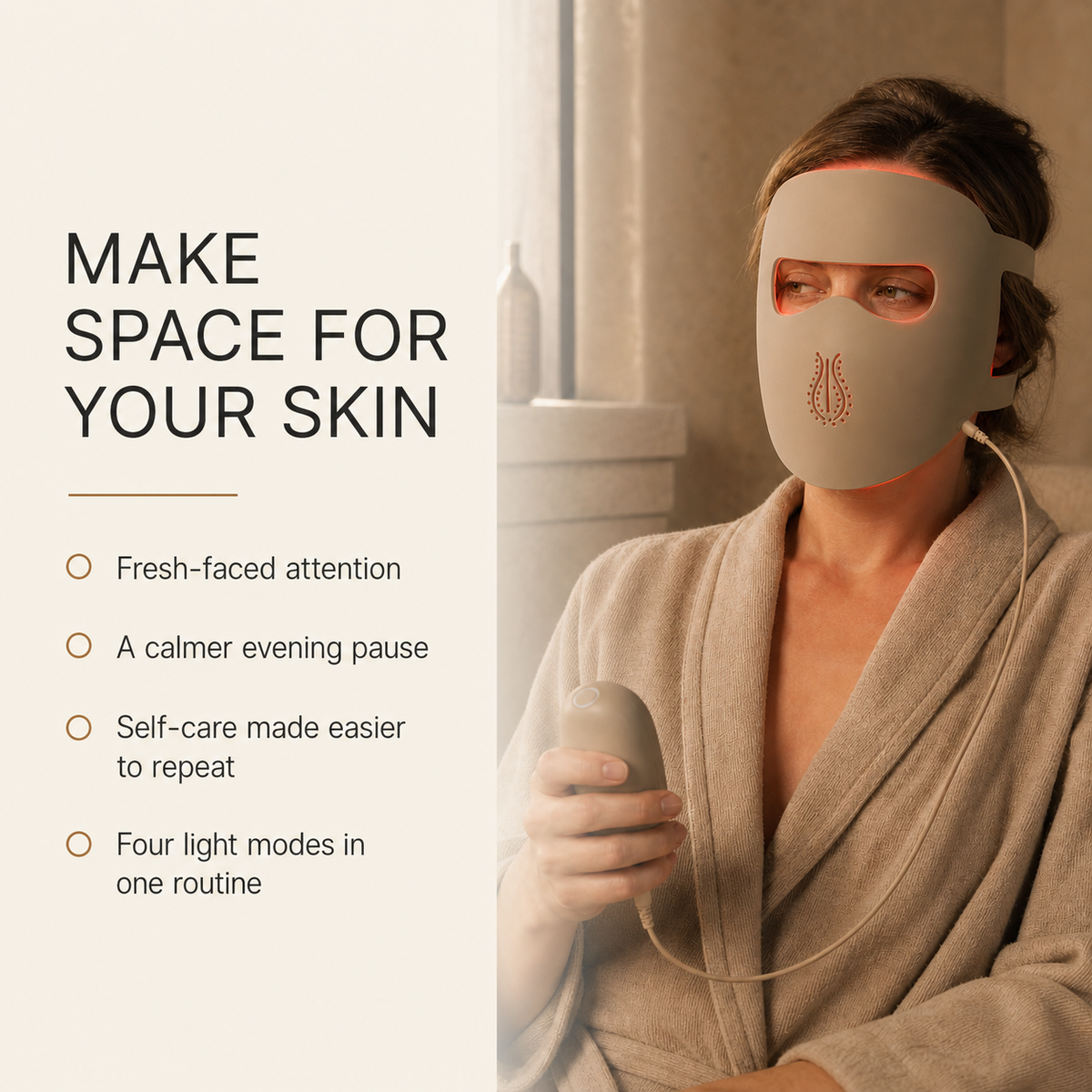 Elevn Halo LED face mask lifestyle benefits