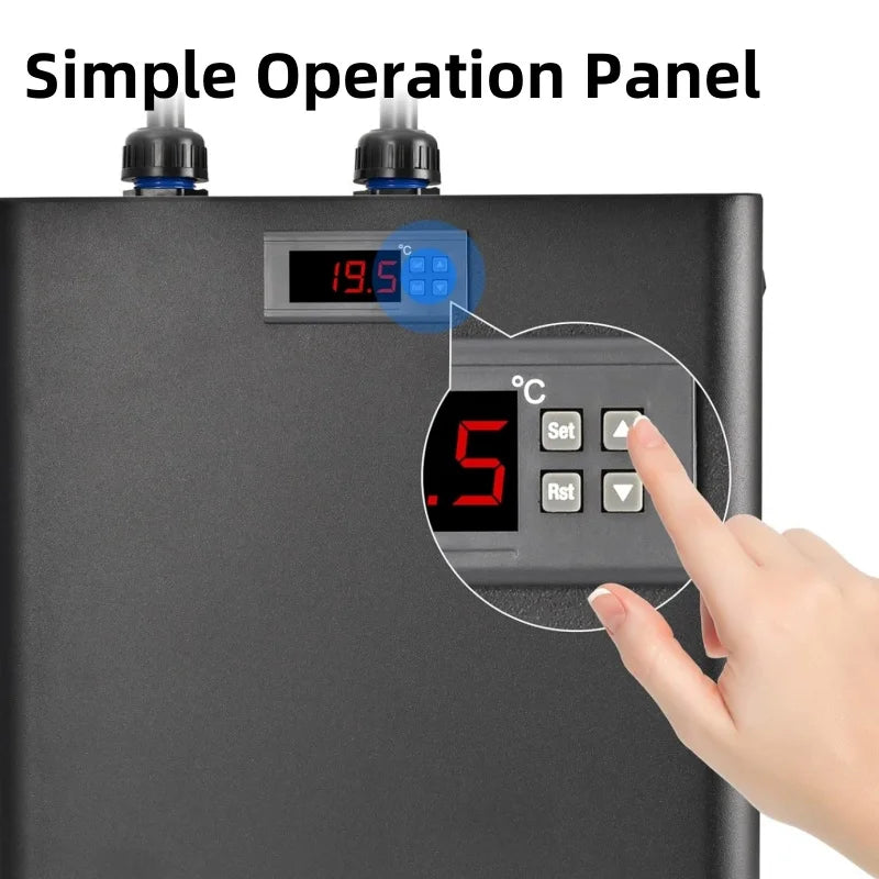 Elevn Chill compact black ice bath water chiller supplier product detail 4