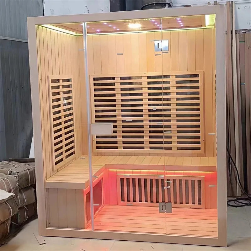 Elevn Sanctuary indoor infrared sauna cabin supplier product detail 4