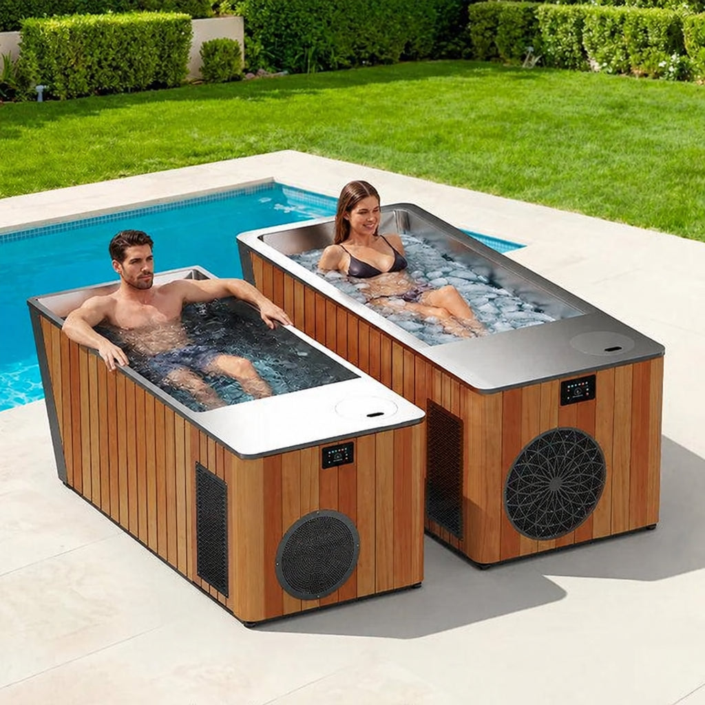 All-in-One Cold Plunge with Integrated Chiller