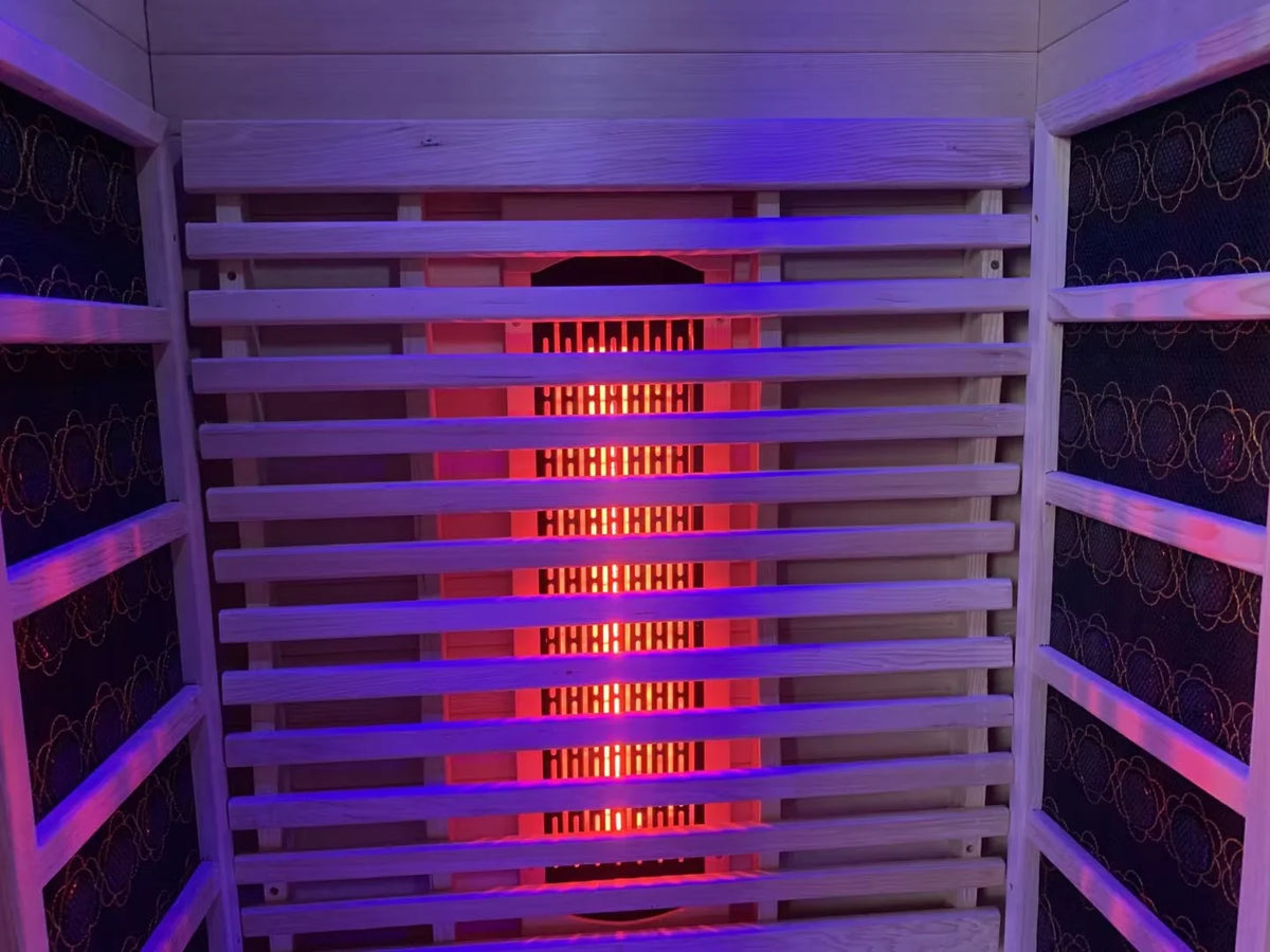 Elevn Solace one-person full-spectrum infrared sauna supplier product detail 1