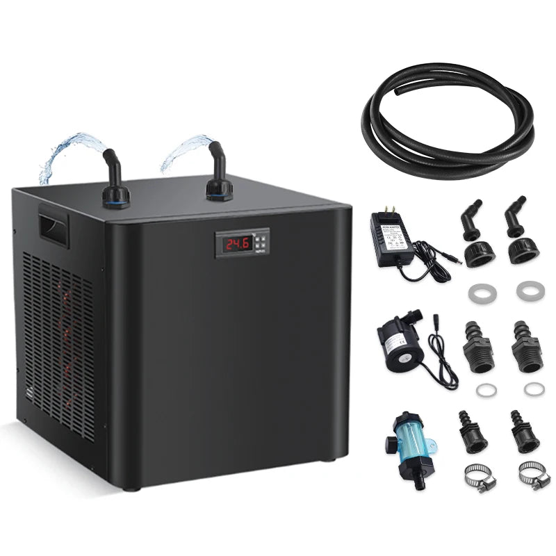Elevn Chill compact black ice bath water chiller supplier product detail 3