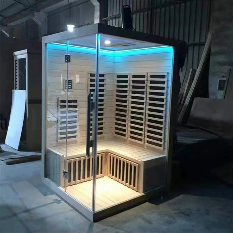 Elevn Sanctuary indoor infrared sauna cabin supplier product detail 2