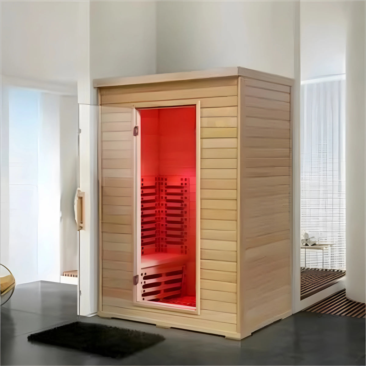 Elevn Residence far infrared sauna cabin