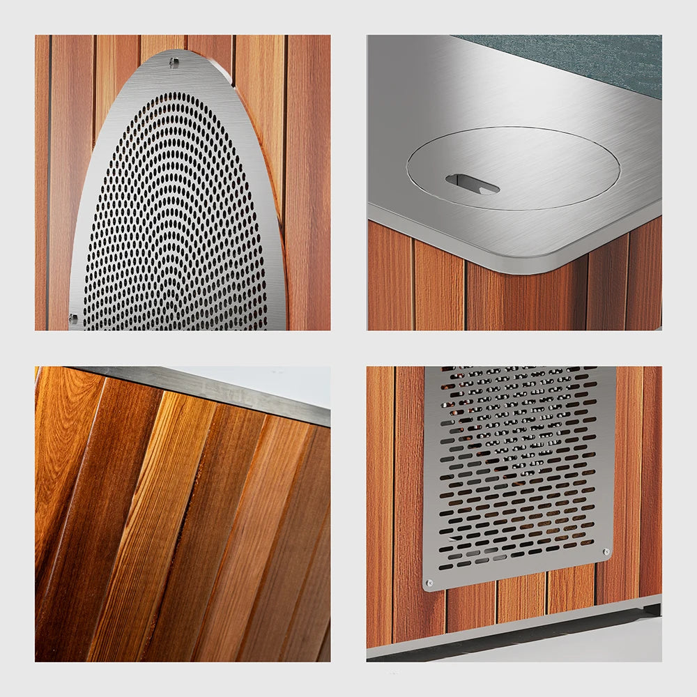 All-in-One Cold Plunge with Integrated Chiller